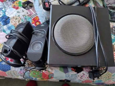Photo of free Logitech computer speakers (Redcar and Cleveland TS9) #1