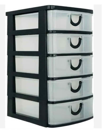 Photo of Plastic Drawer Tower (Winston Churchill & Britannia) #2