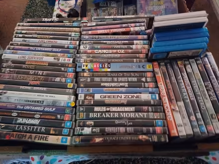Photo of free hundreds of DVD's & some music CD's (Morley) #4