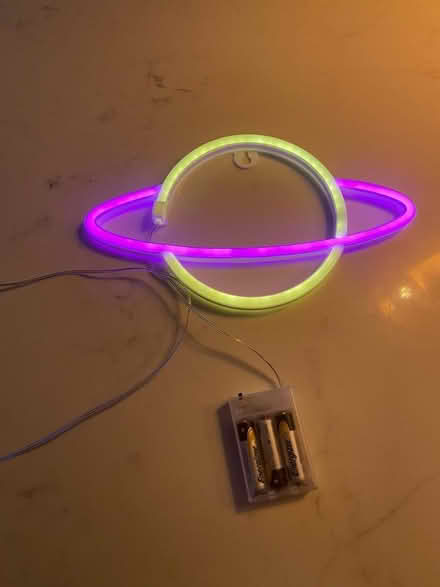Photo of free Light up wall mountable planet (Worcester Park KT4) #2