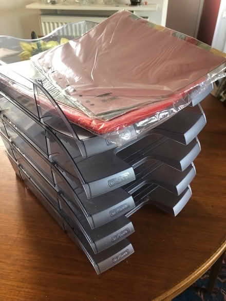 Photo of free Office trays x 5, new stationery (Rottingdean) #1