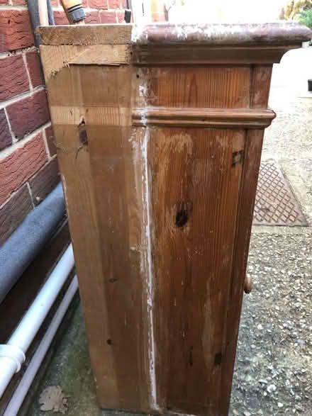 Photo of free Pine? cupboard (IQ Winnersh RG41) #1