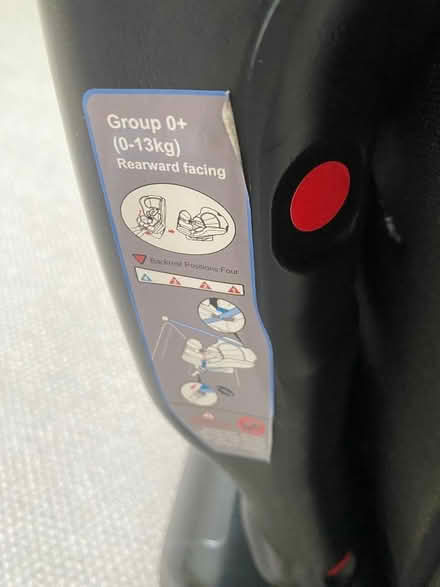 Photo of free Child’s car seat (Seascale CA20) #1