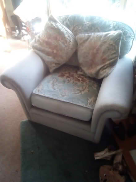 Photo of free 2 seater sofa and 2 armchairs (Gains Park, Shrewsbury) #1