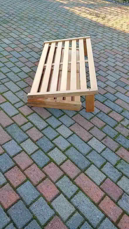 Photo of free frame folding double futon incomplete damage DIY project (Dodleston CH4) #2