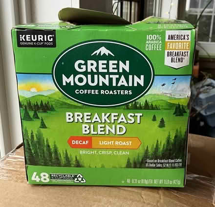 Photo of free Decaf Breakfast Blend Keurig style (Fremont) #1