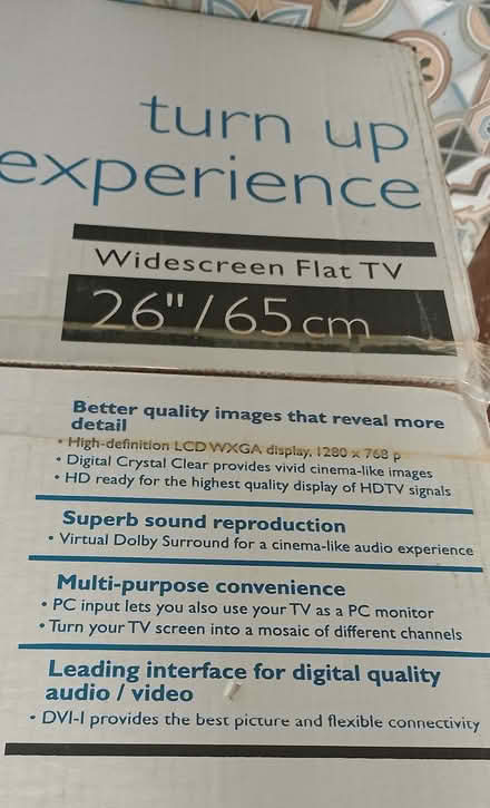 Photo of free HD ready Tv (Letchworth near Morrisons) #1