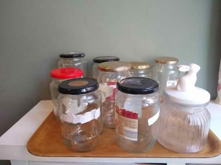 Photo of free 8 large jamjars with lids (Emsworth PO10) #2