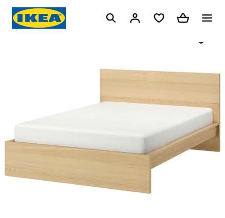 Photo of free IKEA Malm double bed frame (Hoole, Chester) #2