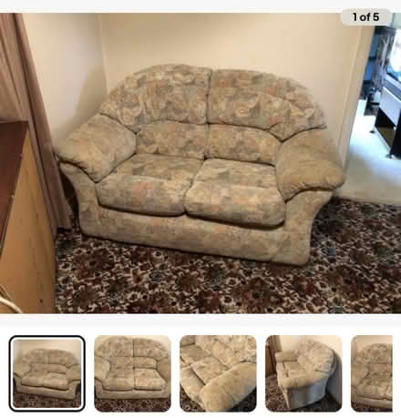 Photo of free Small sofa (Upton, Chester CH2) #2
