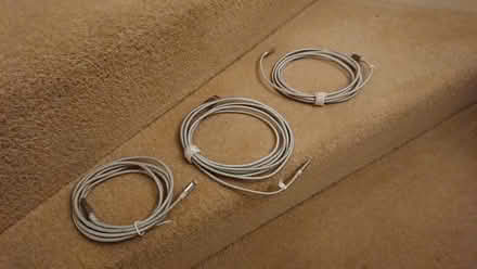 Photo of free 3 Apple device Lightning cables (Corstorphine EH12) #1