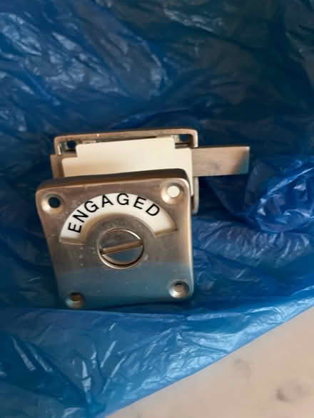 Photo of free Vacant engaged door bolt (Teddington TW11) #1