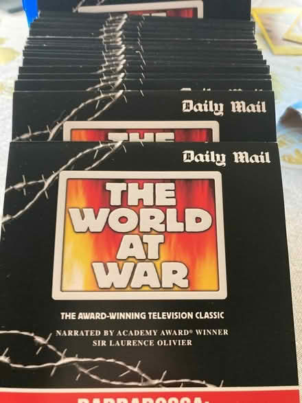 Photo of free The World at War DVDs (Wantage OX12) #1