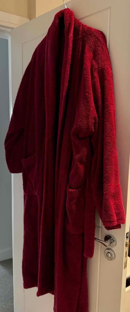 Photo of free Red dressing gown (Woodley RG6) #1