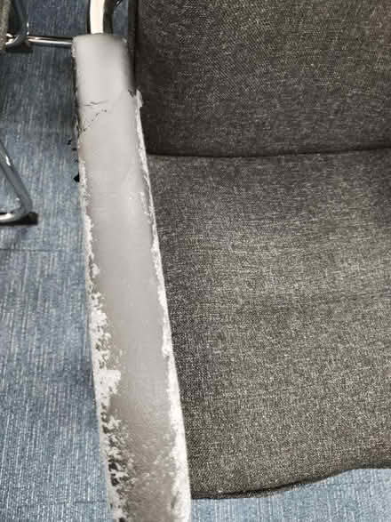 Photo of free Black/chrome chairs (Chippenham SN15) #3