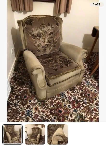 Photo of free Green armchair (Upton, Chester CH2) #1