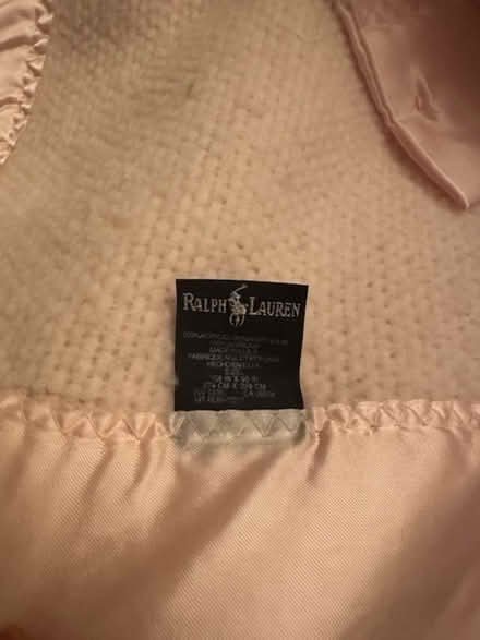 Photo of free Light Pink Ralph Lauren Blanket (Heald Green SK8) #2