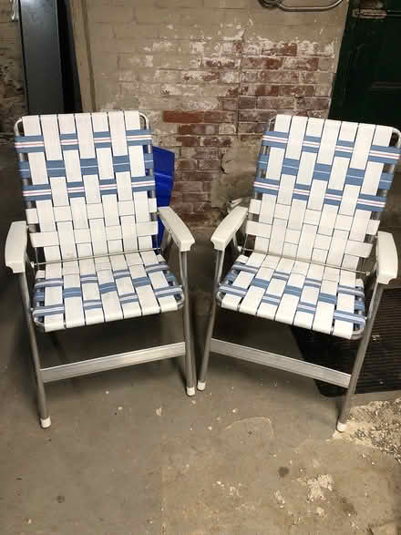 Photo of free Folding Web Chairs (Arlington Center) #1