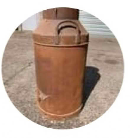 Photo of free Very old rusty milk churn (Oswestry SY11) #1