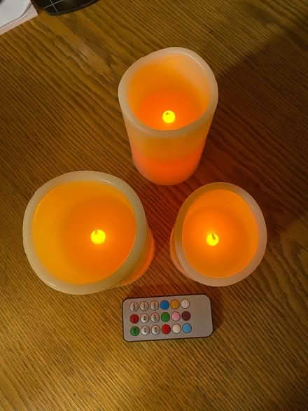 Photo of free 3 Multifunctional candles (Coxheath ME17) #2