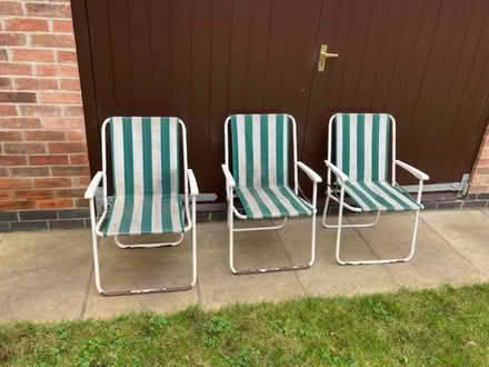 Photo of free Folding chairs (Markeaton DE22) #1