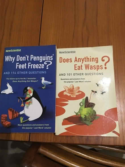 Photo of free 2 paperback books (near leigh sinton road) #1