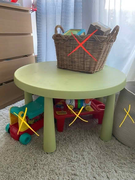 Photo of free Ikea kids table (E15 Stratford) #1