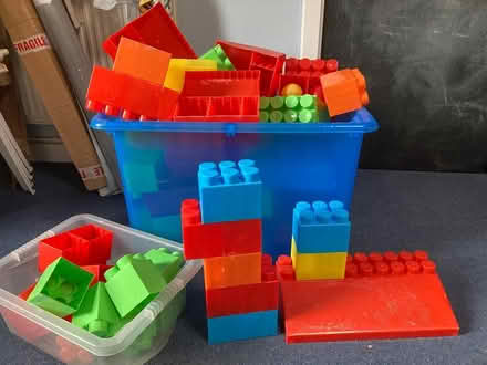 Photo of free Plastic building blocks (Waterlooville) #1