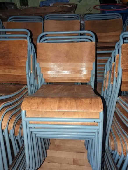 Photo of free Approx 180 chairs. (Scotstounhill G13) #1