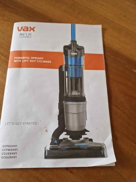 Photo of free VAX Airlift upright vacuum cleaner (Spinney Hill) #1