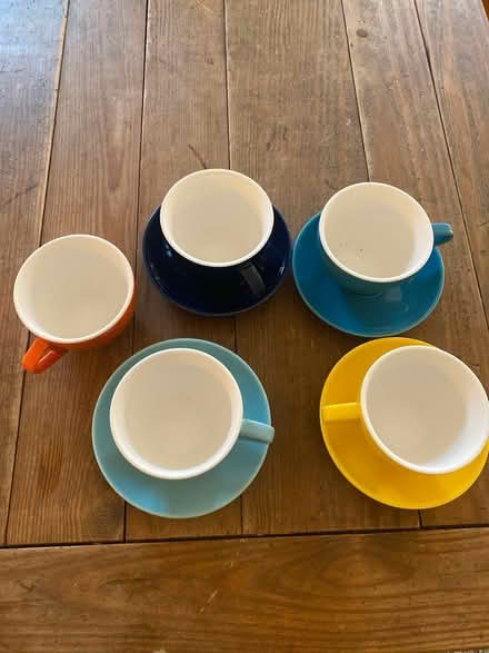 Photo of free Cup and saucer (x5) (Bedstuy, Brooklyn) #1