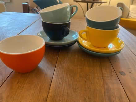 Photo of free Cup and saucer (x5) (Bedstuy, Brooklyn) #2