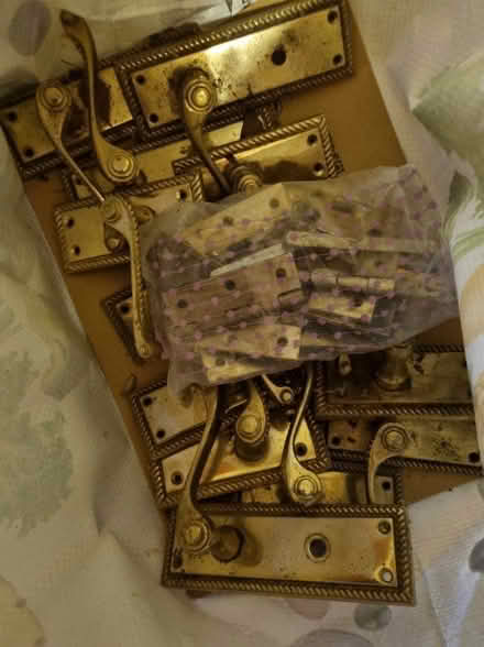 Photo of free Brass handles and hinges (Verwood BH31) #2