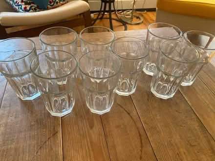 Photo of free 12 oz ikea glasses (x9) (Bedstuy, Brooklyn) #1