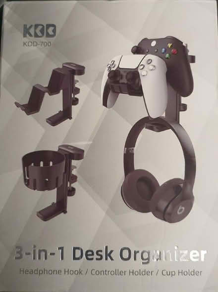 Photo of free Desk mount headphone + cup/controller holder (in PINK) (Chiswick W4) #2