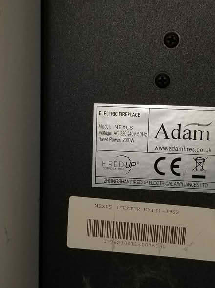 Photo of free Wall mounted electric fire (Lancaster - South) #2