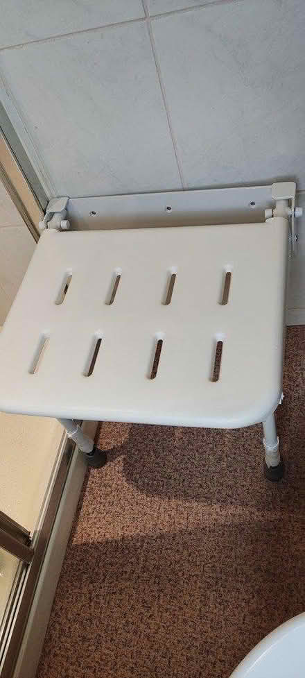 Photo of free Wall mounted fold shower seat - new (Kendal LA9) #4