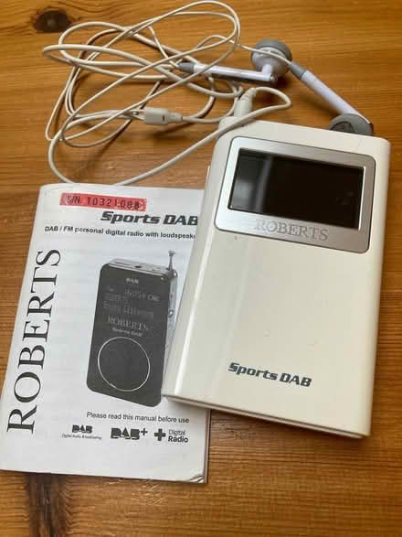Photo of free Roberts Sports DAB 5 radio (Funtington PO18) #1