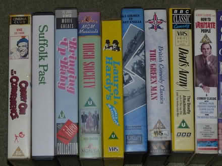 Photo of free 20 old video tapes (North Lowestoft) #1
