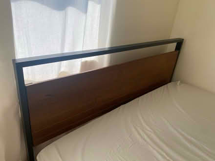 Photo of free Queen Size Bed Frame (disassembled) (Bedstuy, Brooklyn) #3