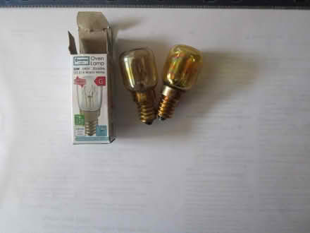 Photo of free Oven Lamps (Selsdon CR2) #1