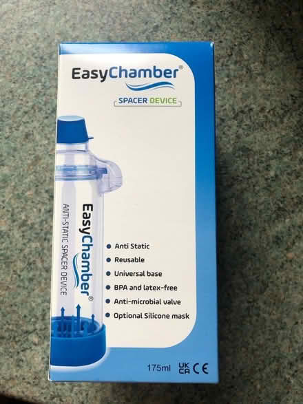 Photo of free EasyChamber device for inhalers (Little Shelford) #3
