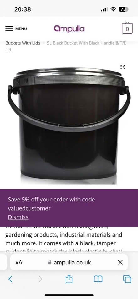 Photo of Enclosed Buckets (NG9) #1