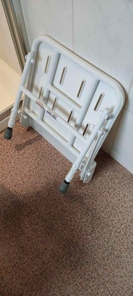 Photo of free Wall mounted fold shower seat - new (Kendal LA9) #2