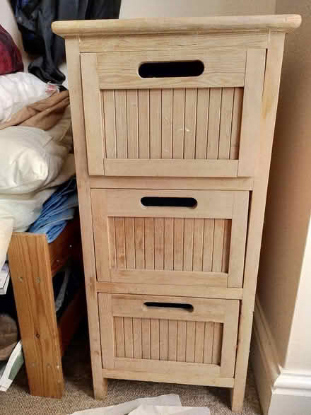 Photo of free Small wooden drawer set (Watchet TA23) #1