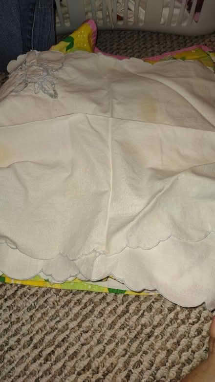 Photo of free Vintag White table napkins (Rising sun) #1