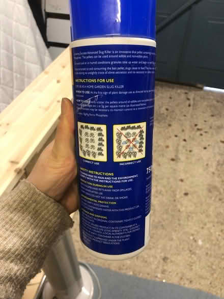 Photo of free Slug killer pellets (Little Shelford) #2