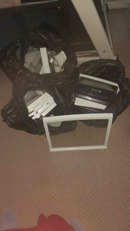Photo of free Fridge freezer draws/shelfs (Letchworth) #1