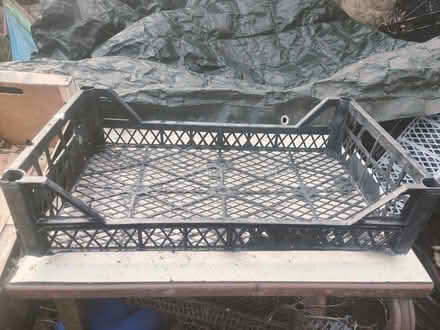 Photo of free Small stacking plastic baskets (Keighley) #1