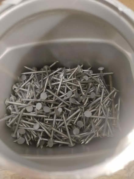 Photo of free Half a tub of 1.5" nails (Ramsbottom) #1